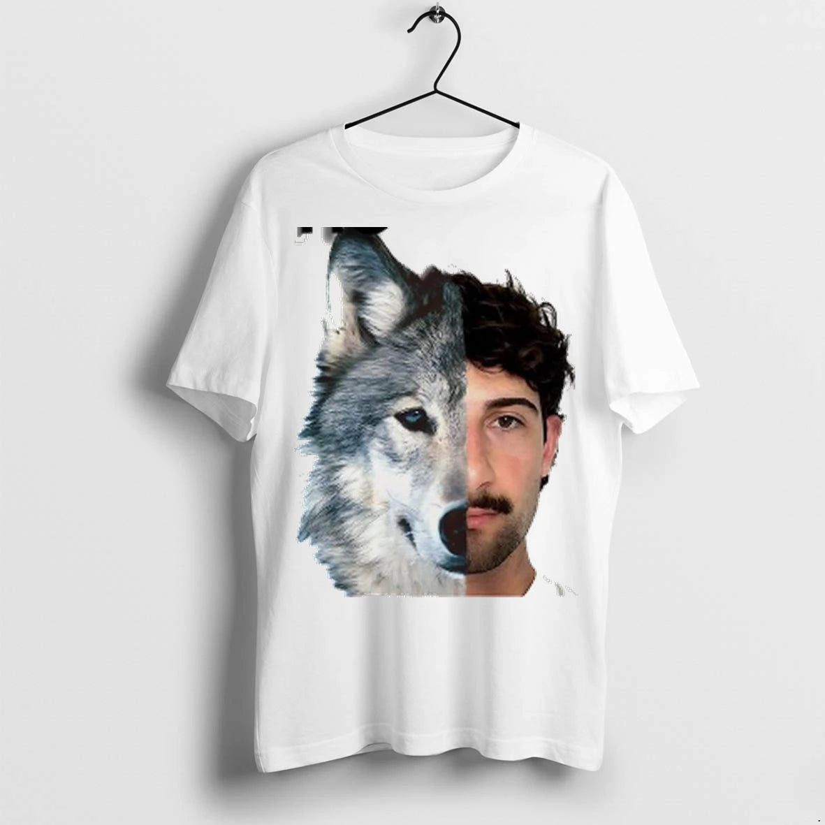 Official Italian Bach Half Wolf Tshirts Sweater
