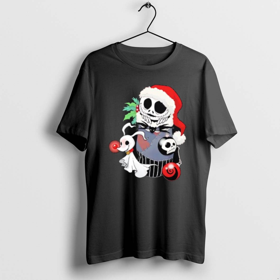 Official Jack Skellington And Zero Stocking Stuffer Nightmare Merry Christmas