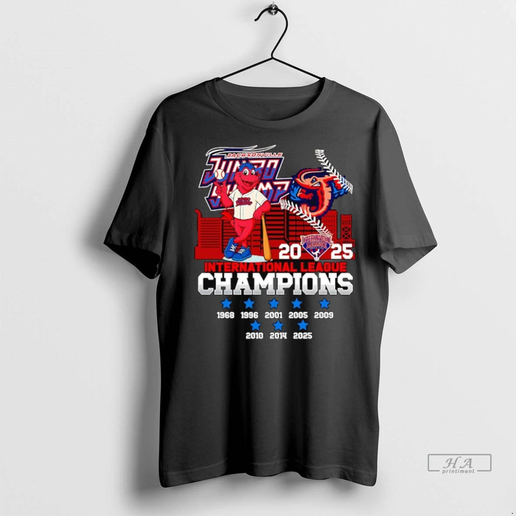 Official Jacksonville Jumbo Shrimp 2025 International League Champions Tshirts Sweater