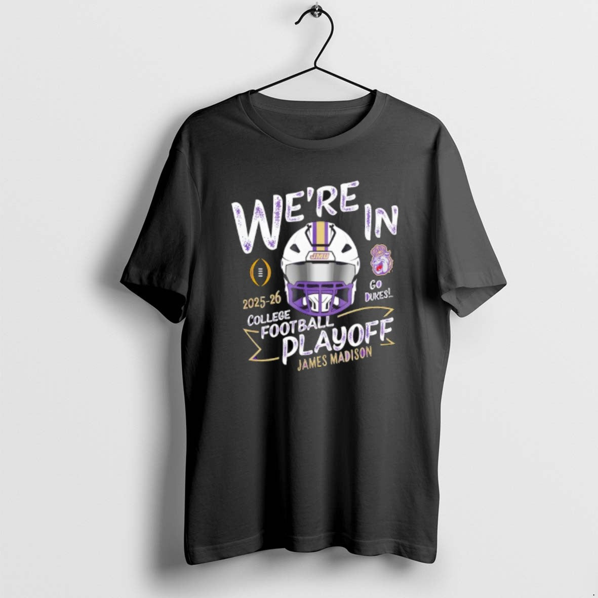 Official James Madison Dukes Cfp College Football Playoff 2025 26 Logo