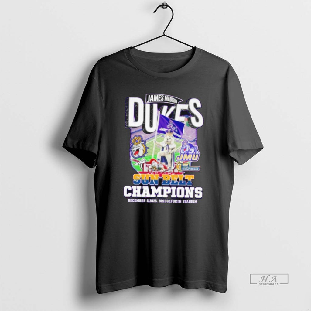 Official James Madison Dukes Sun Belt Champions 2025