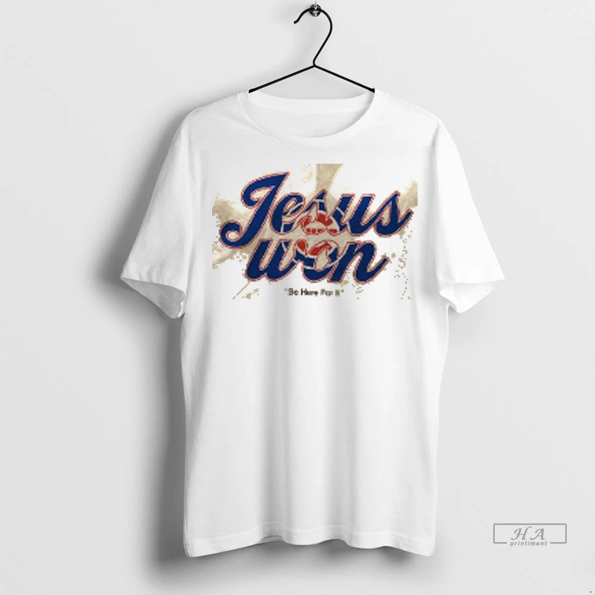 Official Jesus Won Chicago Cubs Baseball Be Here For It 2 Sided Tshirts Sweater