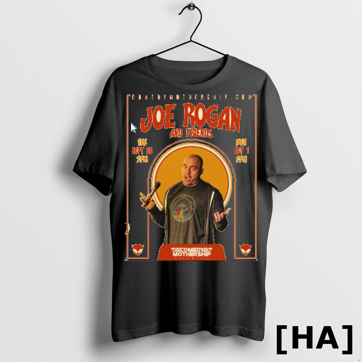 Official Joe Rogan And Friends September 30 October 1 2025 Comedy Mothership Austin Texas Tshirts
