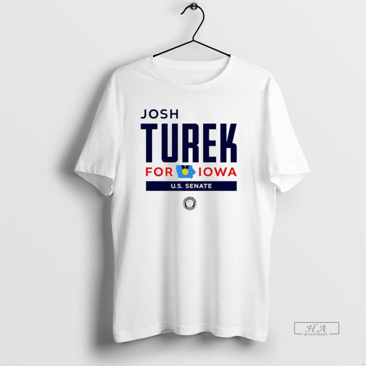 Official Josh Turek For Iowa Square Logo