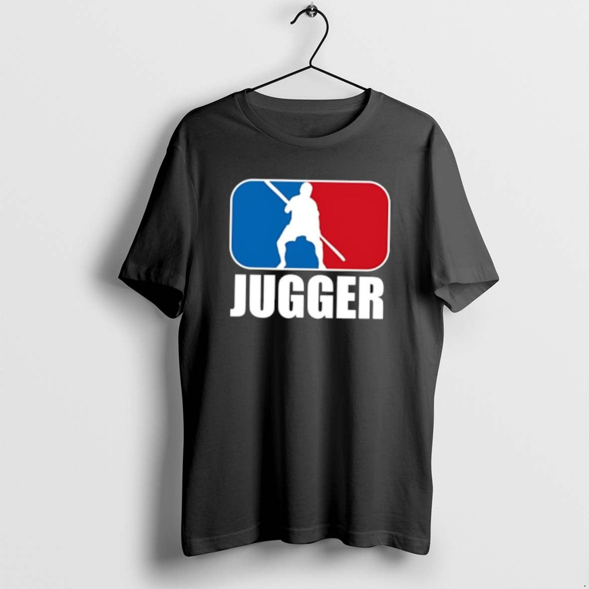 Official Jugger In Blue And Red Nba Logo