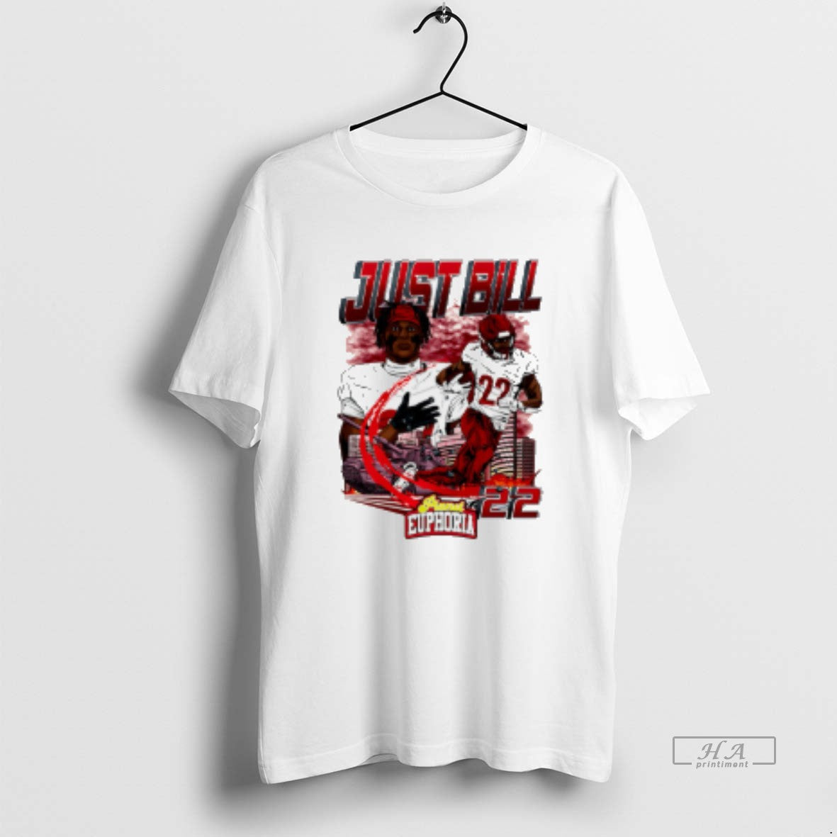 Official Just Bill Washington Commanders Player Skyline Comic