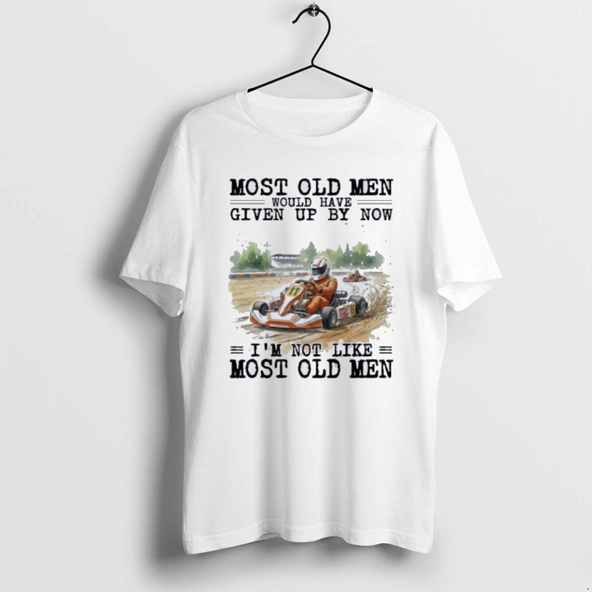 Official Kart Racing Most Old Men Would Have Given Up By Now