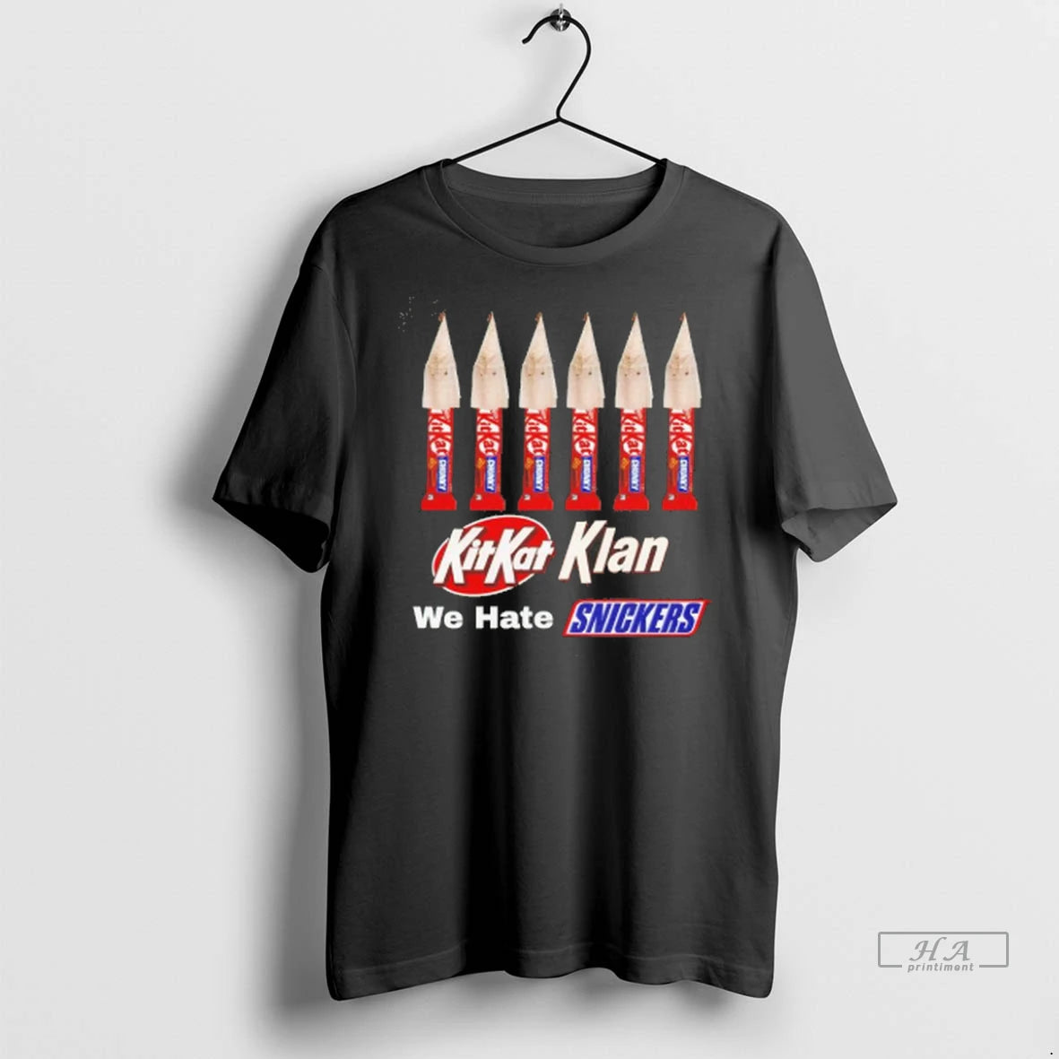 Official Kitkat Klan We Hate Snickers Tee Tshirts Sweater