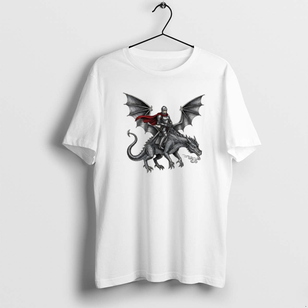 Official Knight Riding Dragon Art