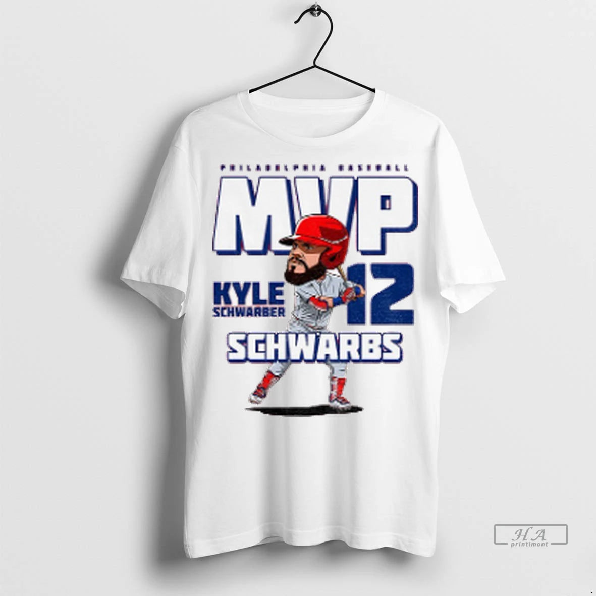 Official Kyle Schwarber Schwarbs Mvp Philadelphia Phillies Mlb Baseball Cartoon Tshirts Sweater