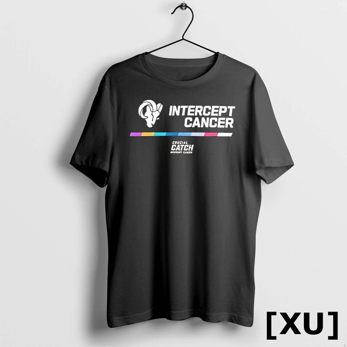 Official La Rams Intercept Cancer Crucial Catch 2025 Tshirts Sweater