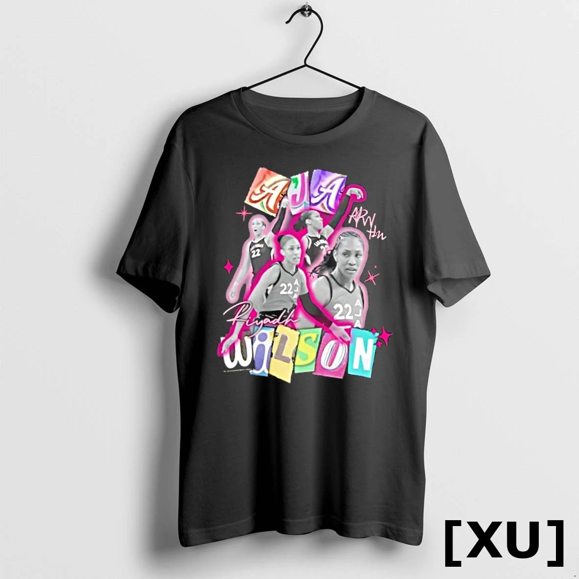 Official Las Vegas Aces Aja Wilson Signature Tshirts Sweater