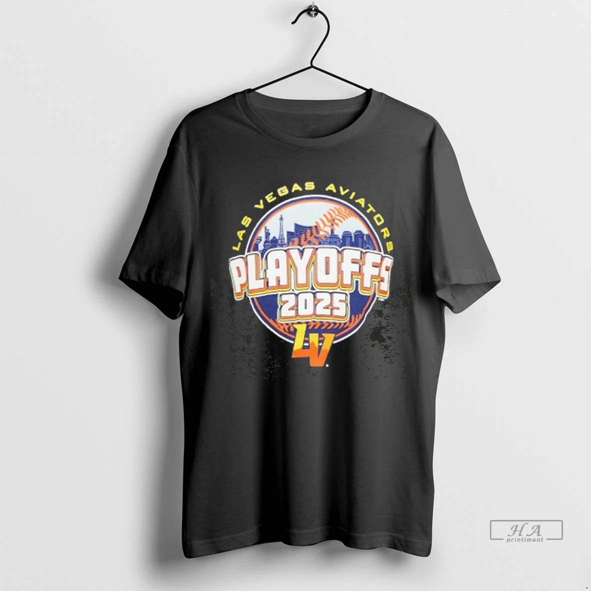 Official Las Vegas Aviators 2025 Playoffs Logo Tee Tshirts Sweater