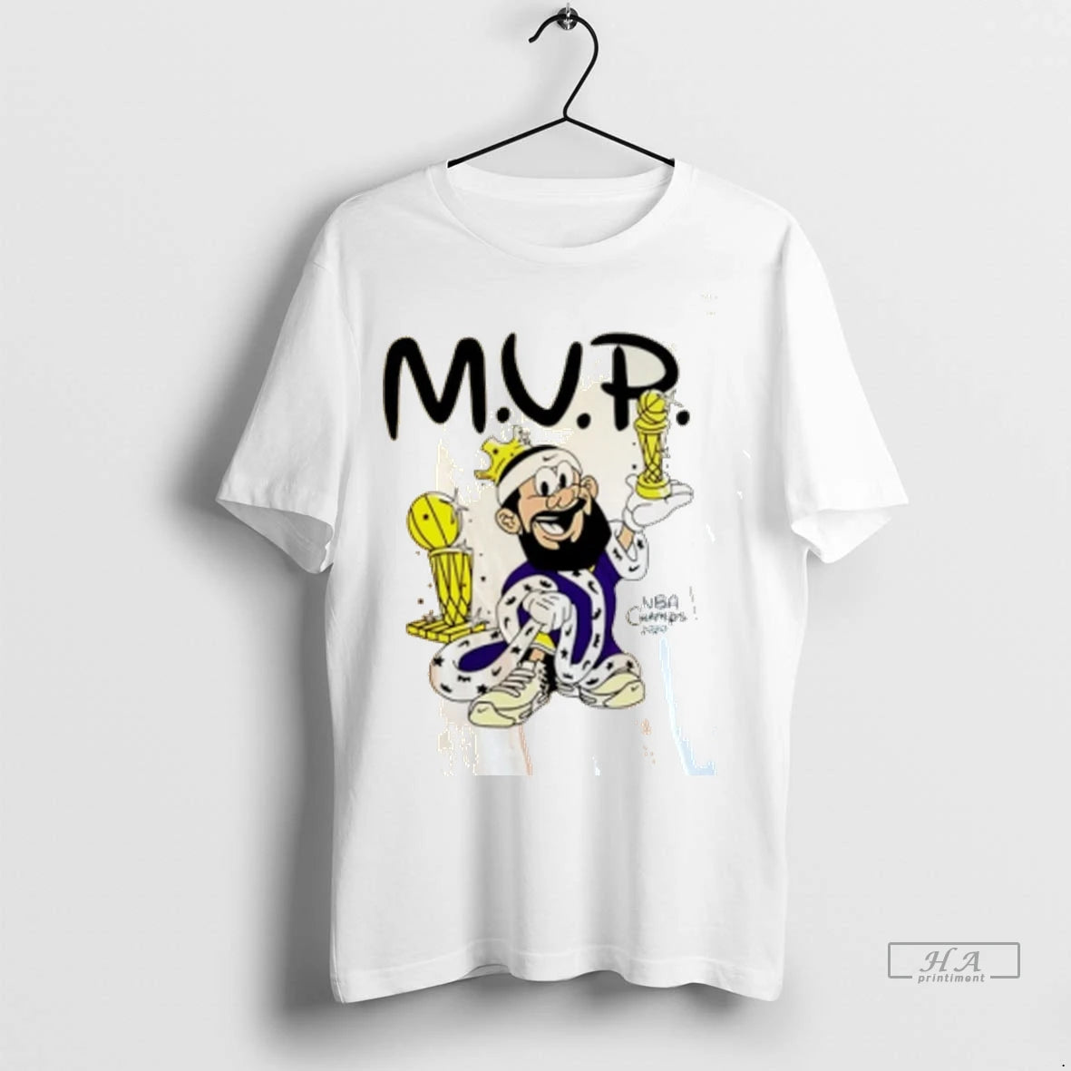 Official Lebron 23 Mvp Bubble Boy Nba Champs 2020 King Cartoon Tshirts Sweater