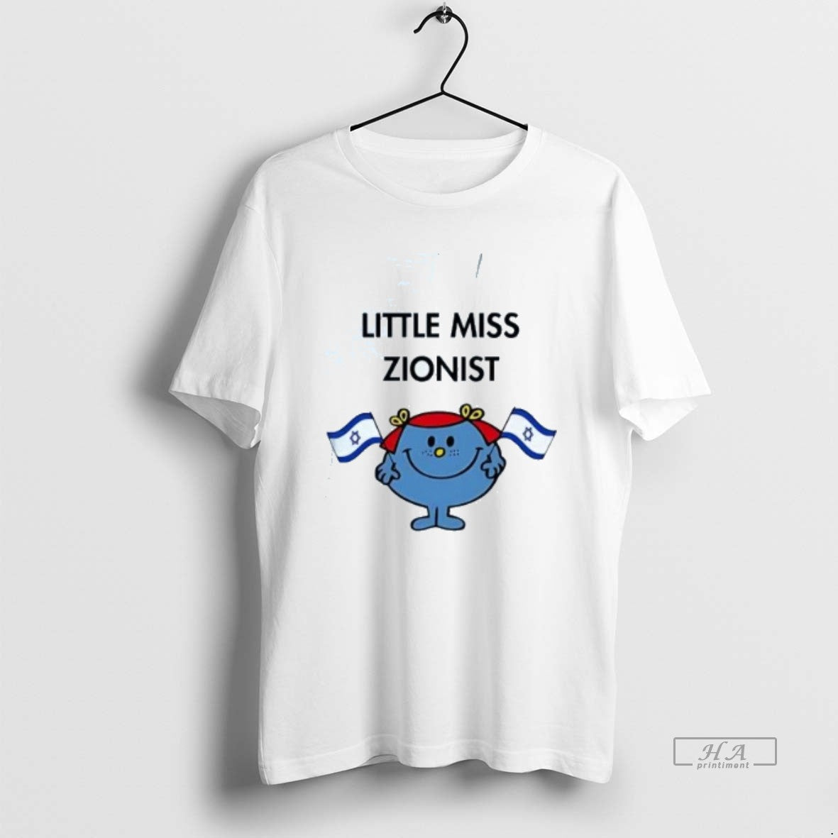 Official Little Miss Zionist Jerusalem Flag
