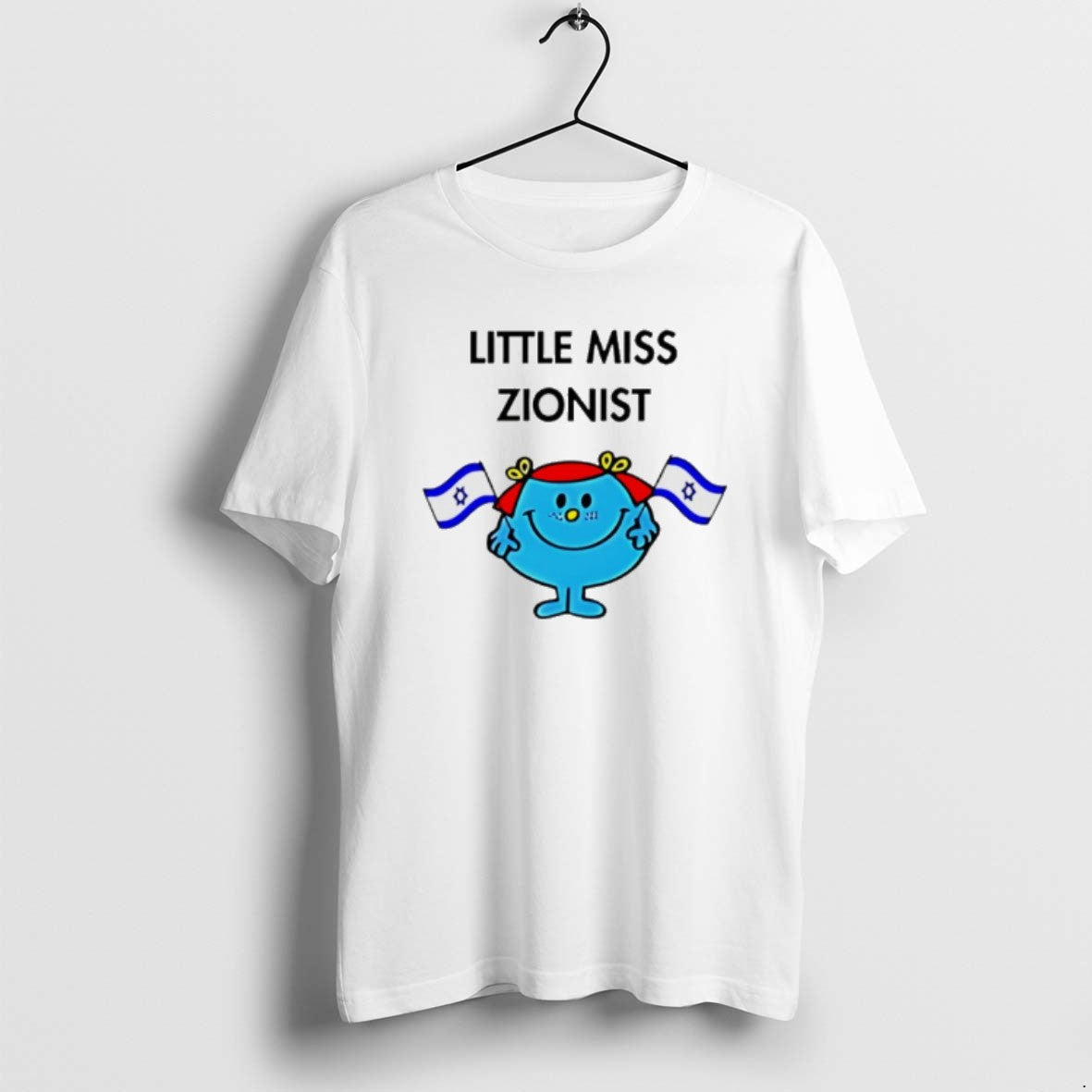 Official Little Miss Zionist Jew Flag