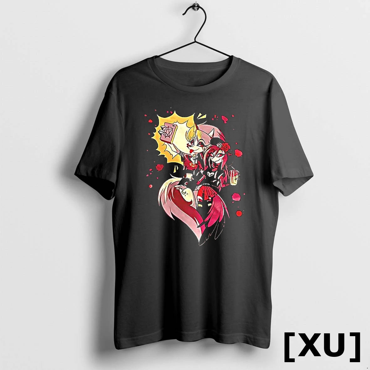 Official Loona And Octavia Helluva Boss Characters Anime Cartoon Selfie Graphic Tshirts Sweater