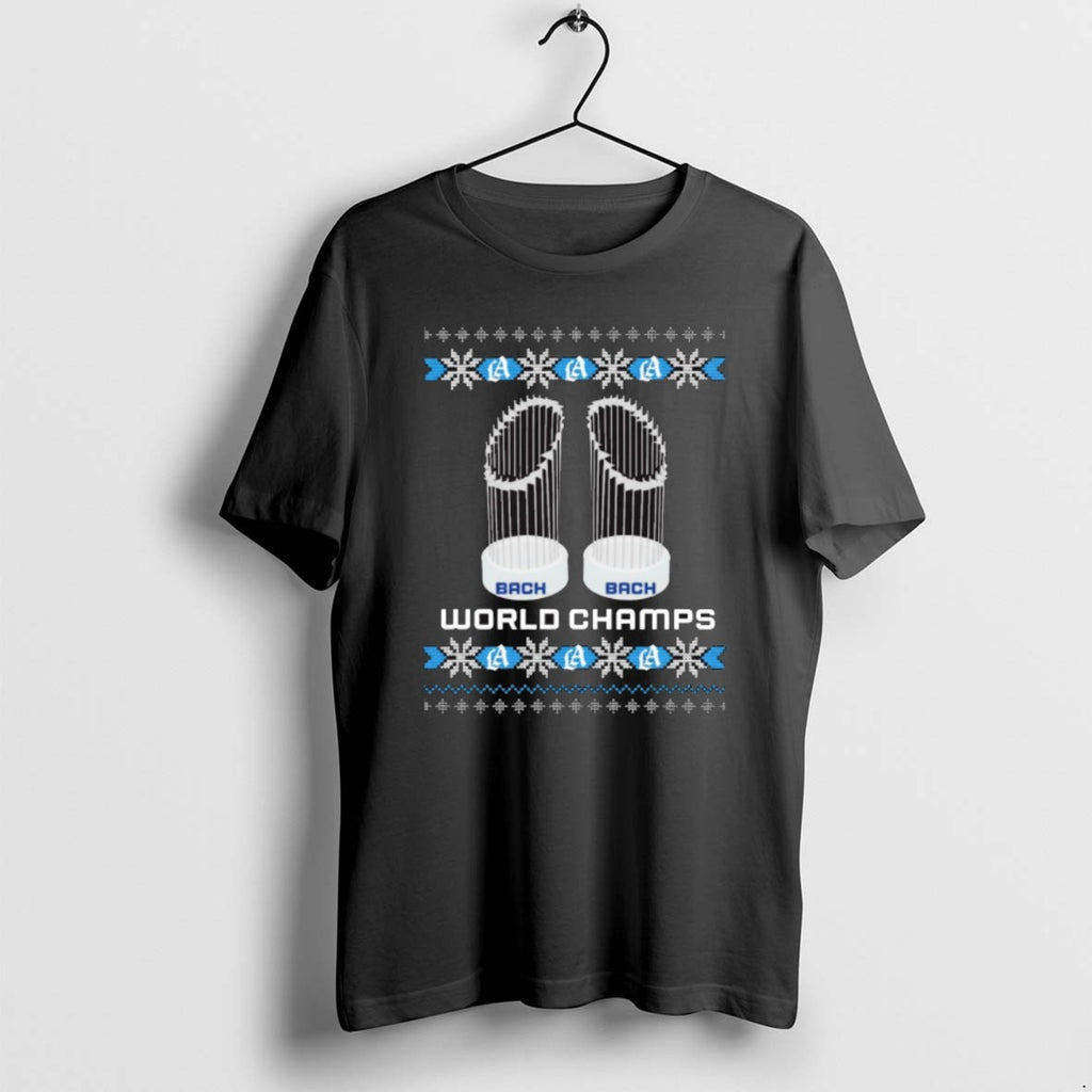 Official Los Angeles Dodgers 2025 Back 2 Back World Series Ugly Christmas