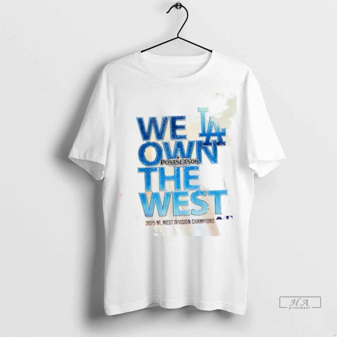 Official Los Angeles Dodgers 2025 Nl West Division Champions We Own The West Tshirts Sweater