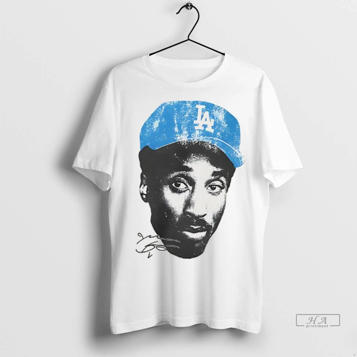 Official Los Angeles Dodgers Kobe Bryant Portrait Signature Tshirts Sweater