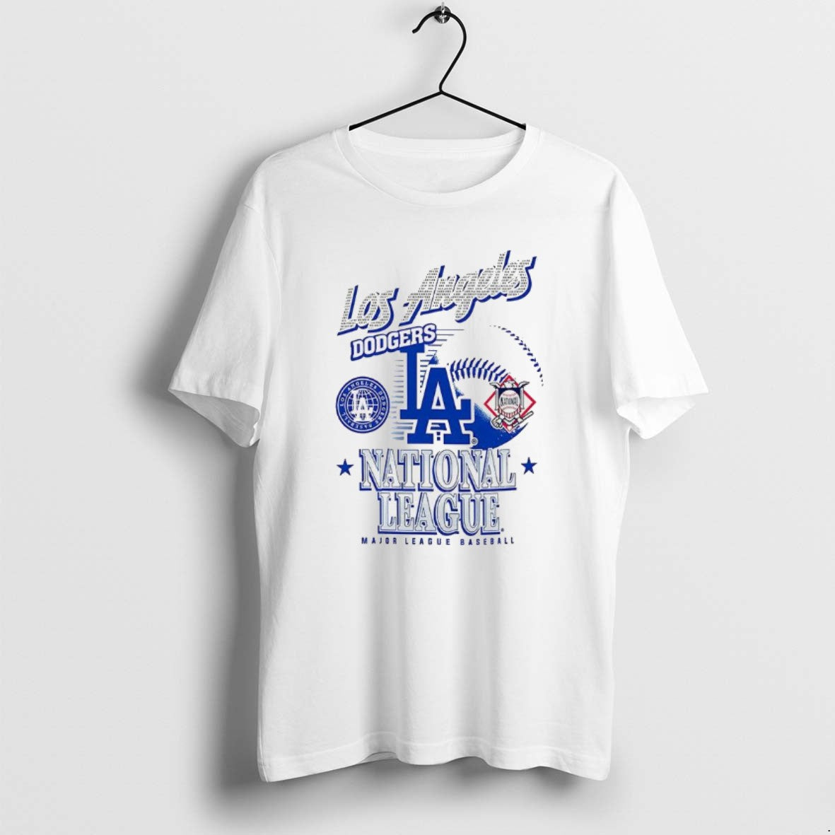 Official Los Angeles Dodgers Mlb American National League Logo Ball Retro
