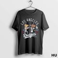 Official Los Angeles Dodgers Mlb Mookie Betts And Shohei Ohtani Players Duo Caricatures Painting