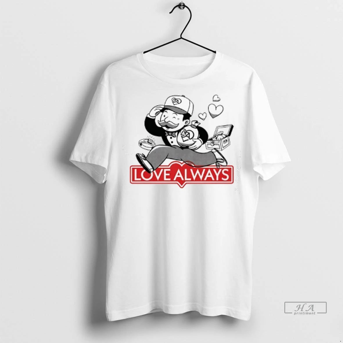 Official Love Always Cartoon Tshirts Sweater