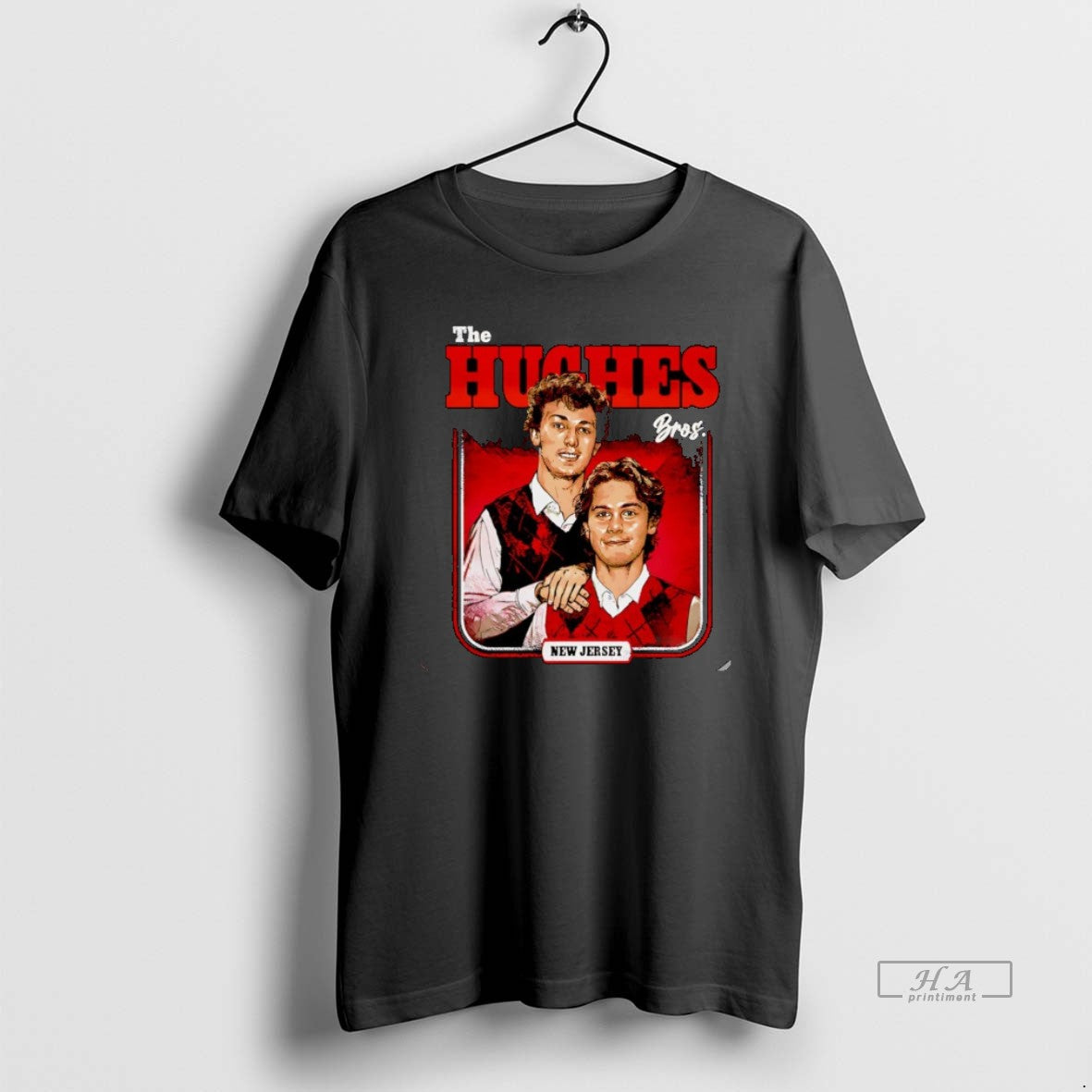 Official Luke Hughes And Jack Hughes New Jersey Step Brothers Christmas