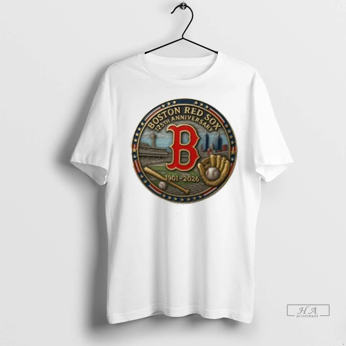 Official Mlb Boston Red Sox 125th Anniversary Commemorative 1901 2026 Tshirts Sweater
