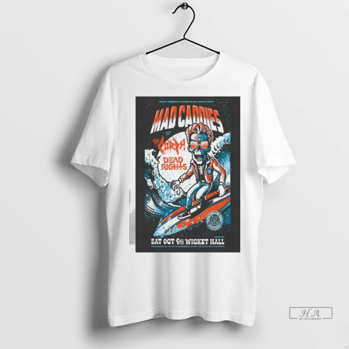 Official Mad Caddies Wicket Hall In Victoria Ca Oct 4 2025 Ladies Tshirts Sweater