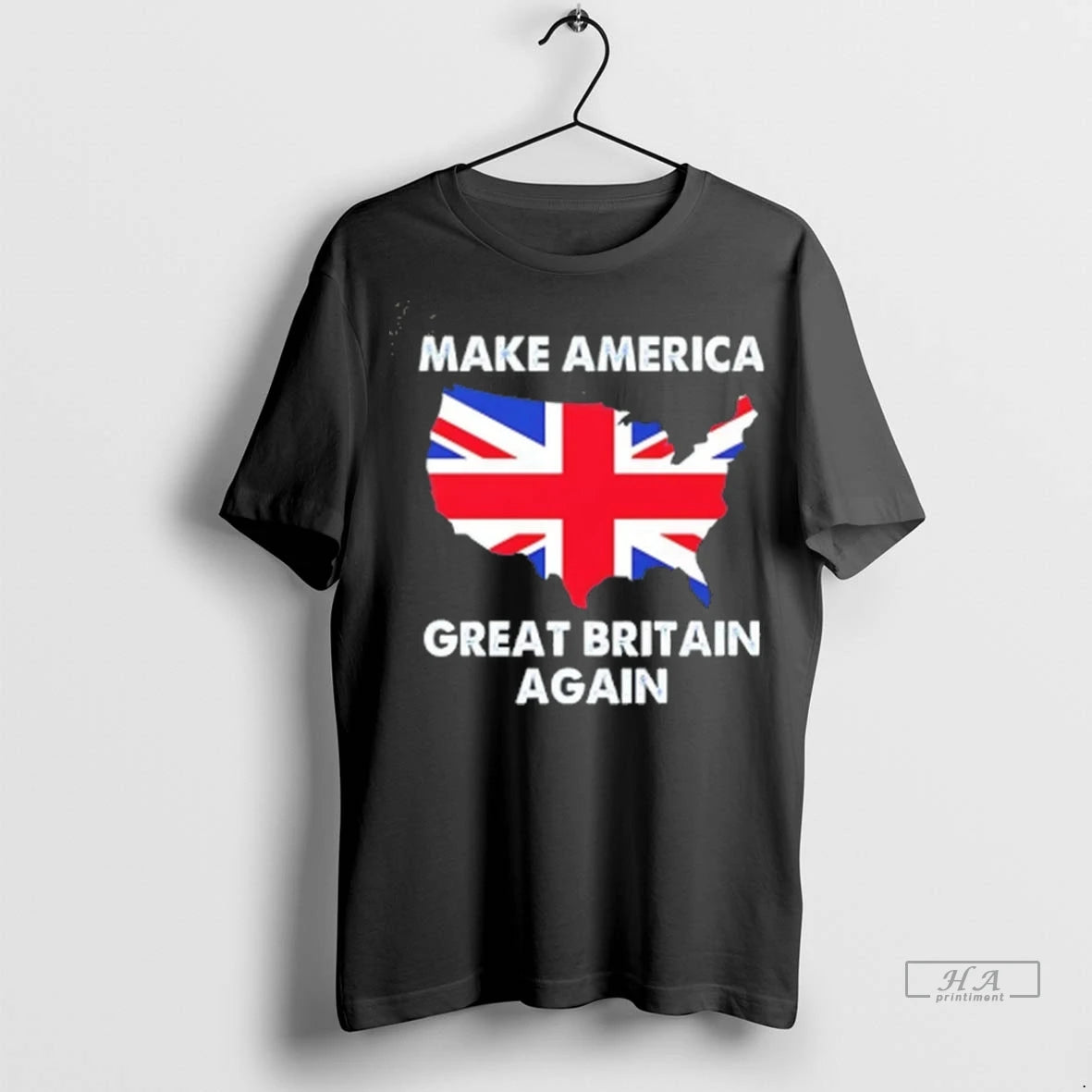 Official Make America Great Britain Again Map Tee Tshirts Sweater