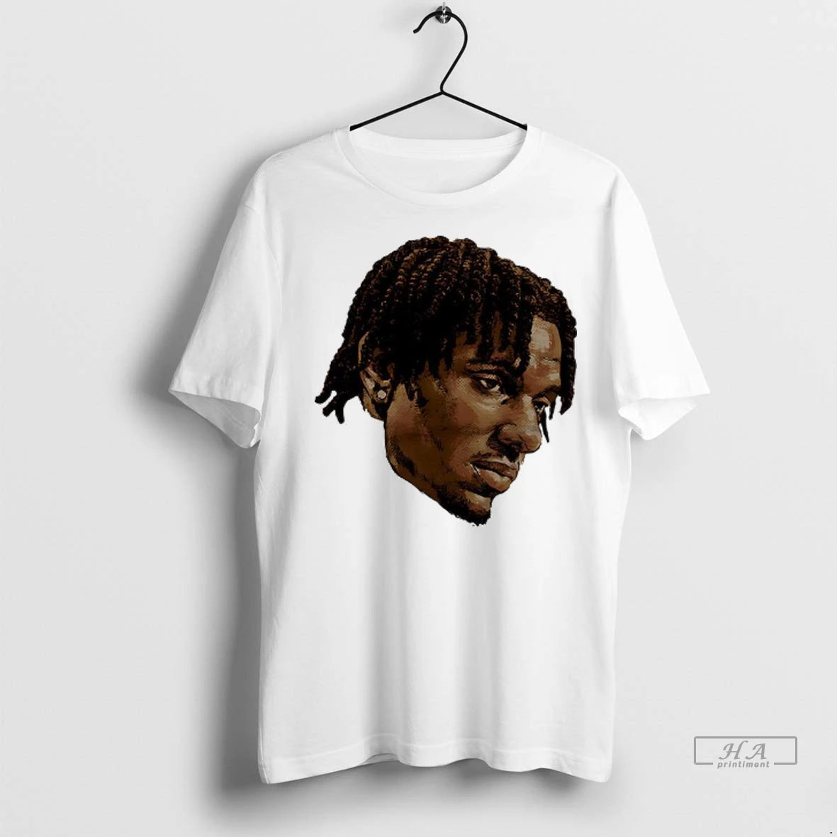 Official Malik Nabers New York Giants Football Portrait Tshirts Sweater