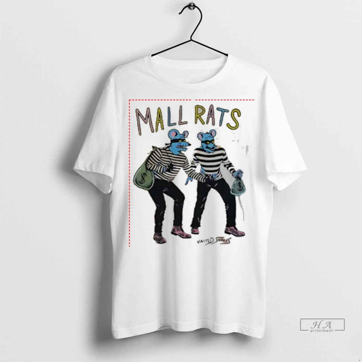 Official Mall Rats Winter Market Cartoon Tshirts Sweater