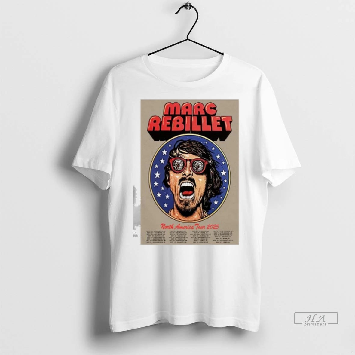Official Marc Rebillet North America Tour 2025 Ladies Tshirts Sweater