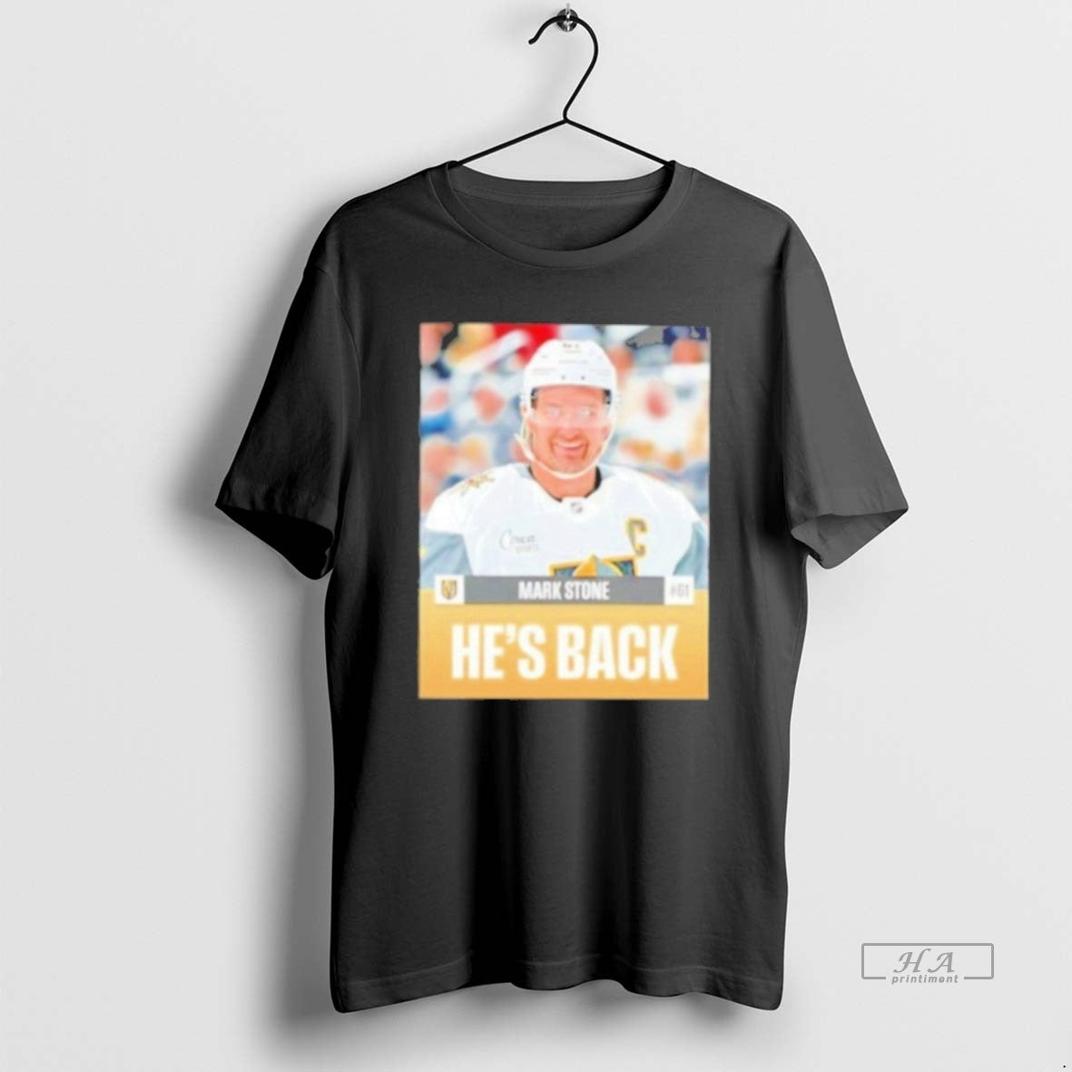 Official Mark Stone Hes Back Vegas Golden Knights Stylish