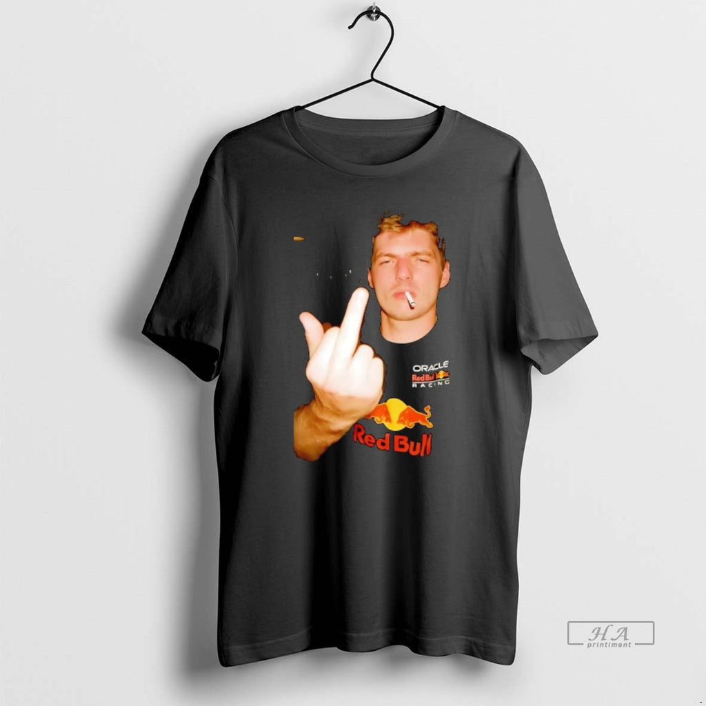 Official Max Verstappen Smoking Middle Finger