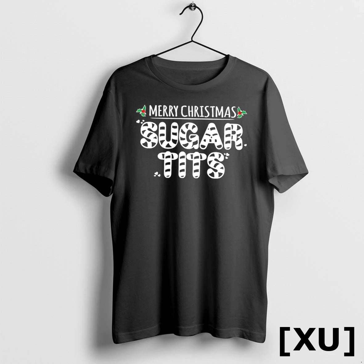 Official Merry Christmas Sugar Tits Christmas 2025 Tshirts Sweater