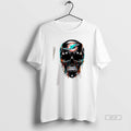 Official Miami Dolphins Skull Black Art