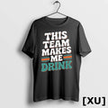 Official Miami Dolphins This Team Makes Me Drink Tshirts Sweater