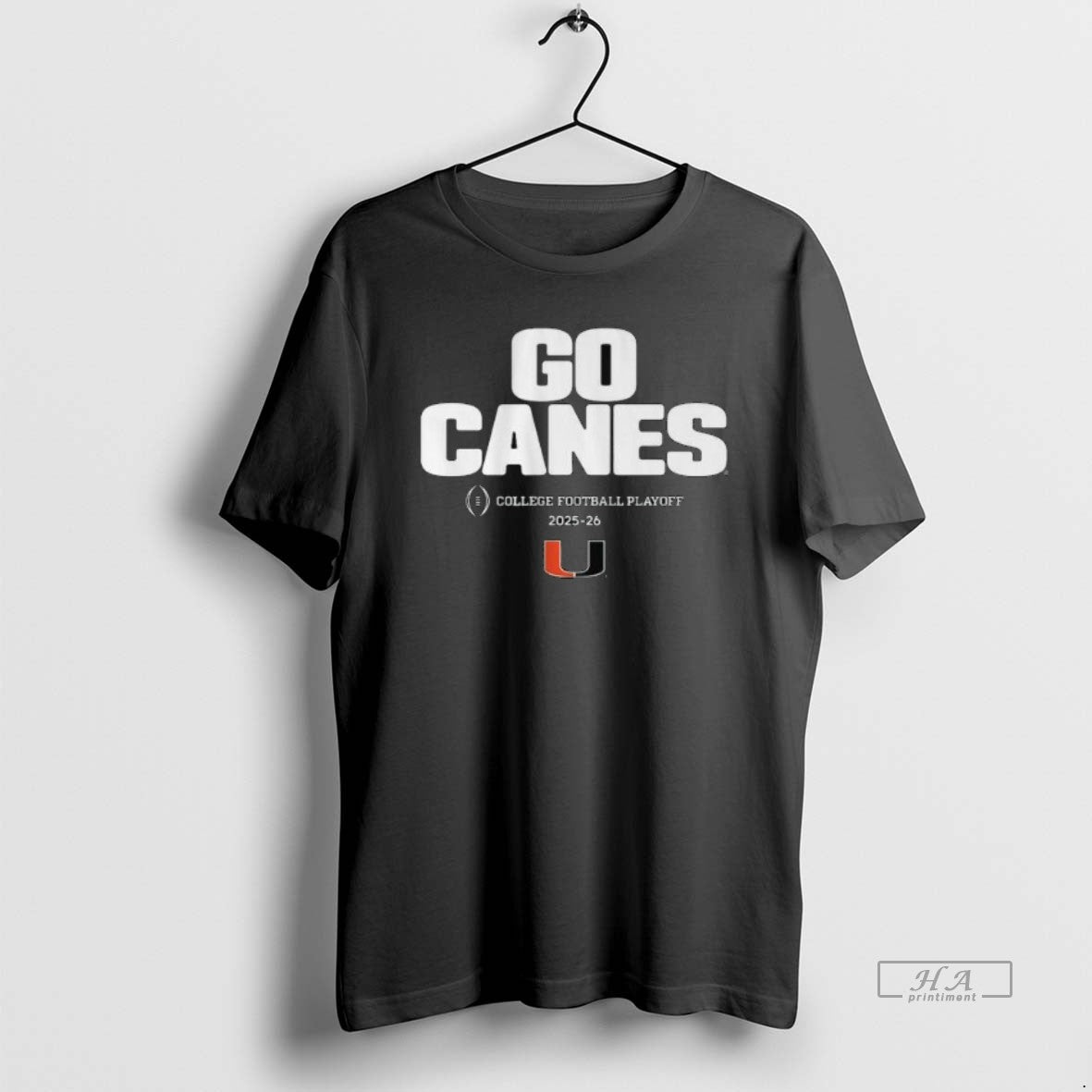 Official Miami Football Go Canes Cfp Team Slogan 2025 2026 Long Sleve