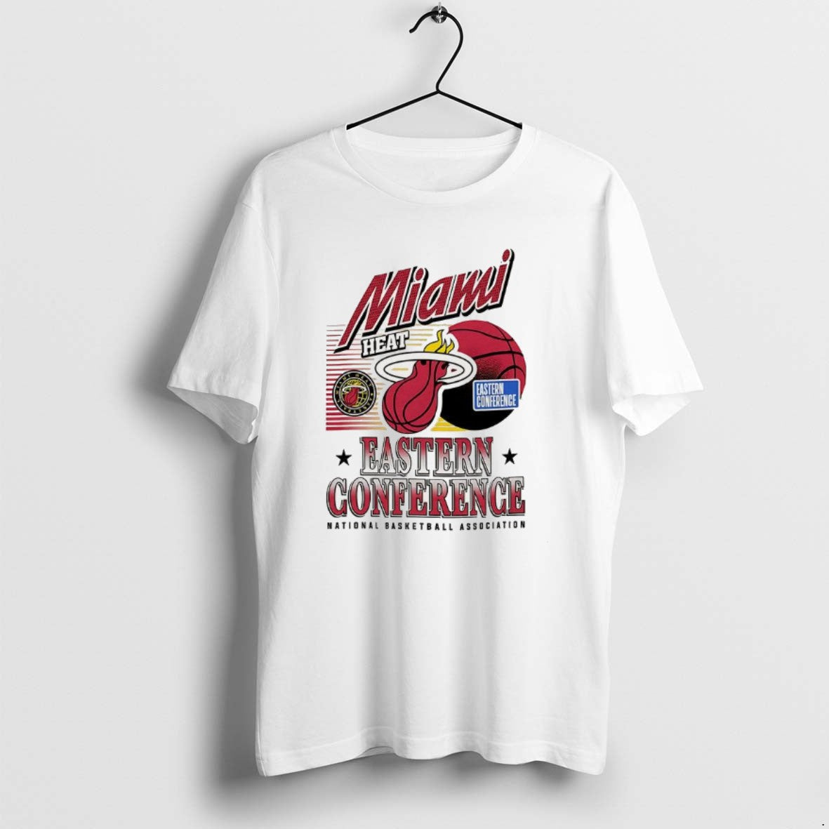 Official Miami Heat Nba Eastern Conference Logo And Ball