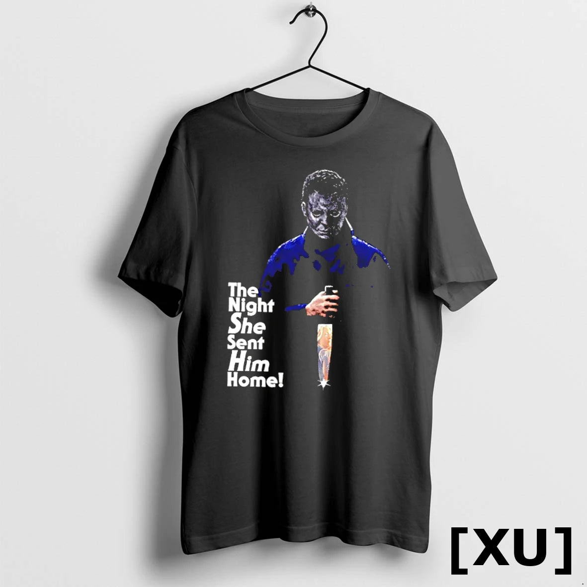 Official Michael Myers The Night She Sent Him Home Halloween Tshirts Sweater