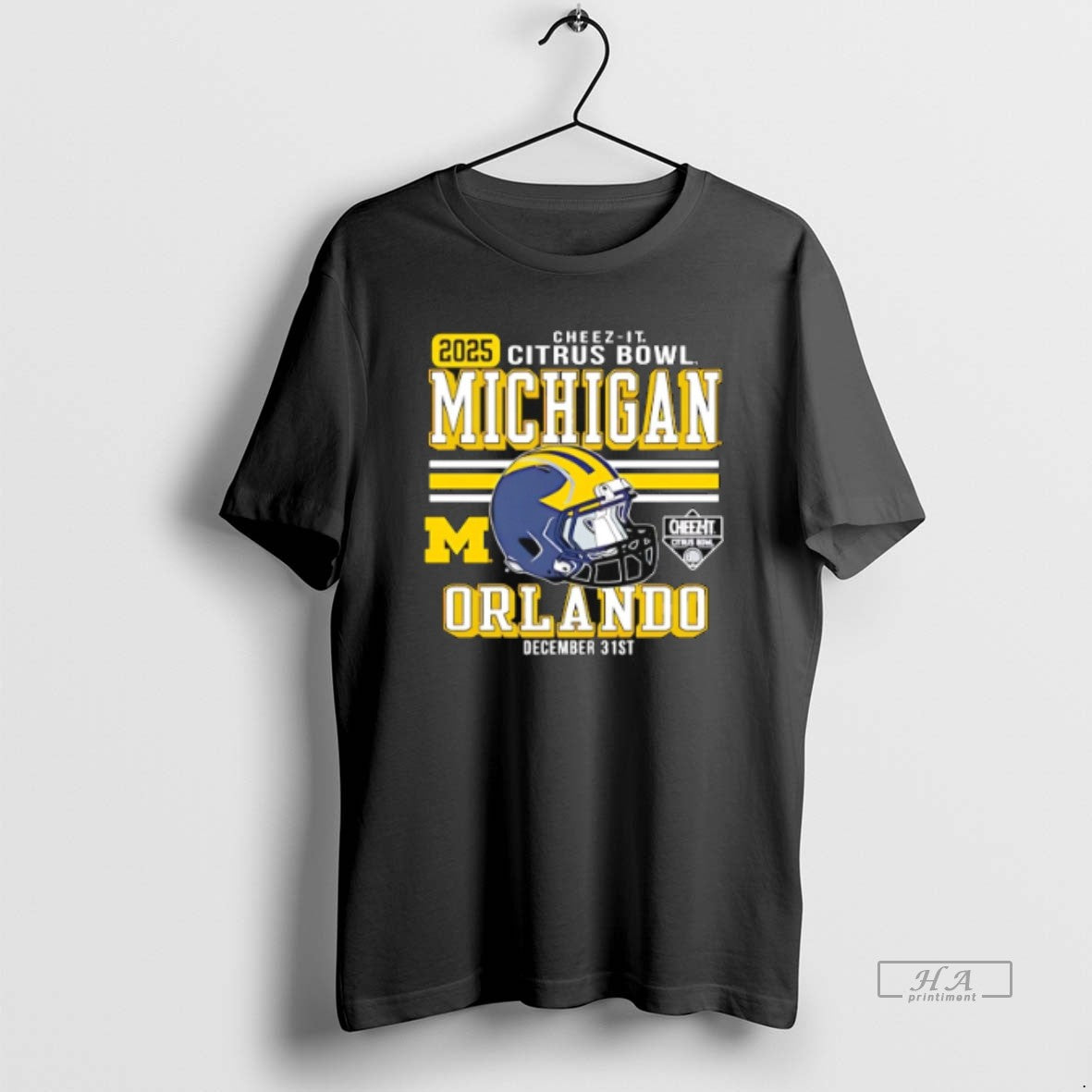 Official Michigan Wolverines Football Cheez It Citrus Bowl 2025