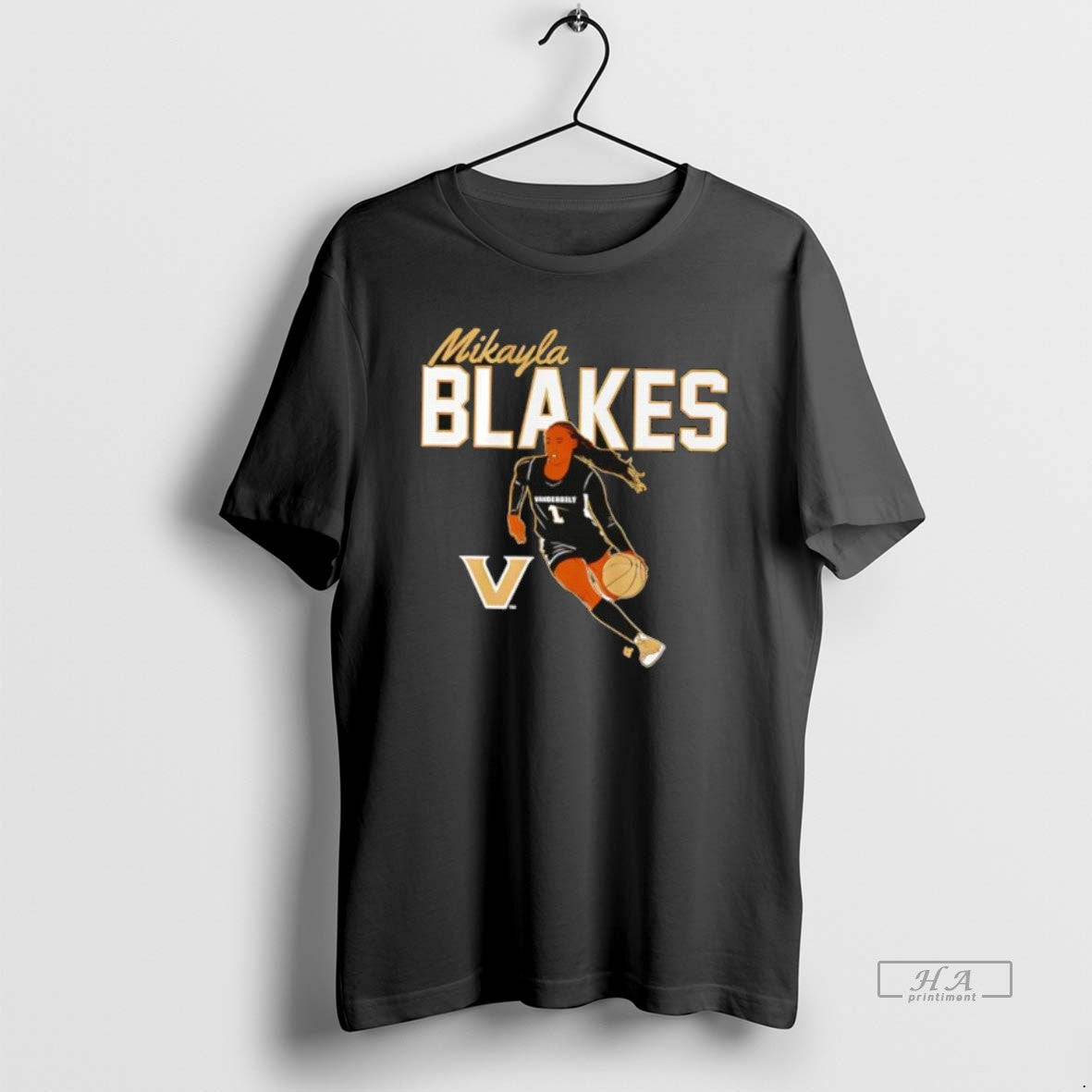 Official Mikayla Blakes Name Pose Vanderbilt Basketball Player Stylish