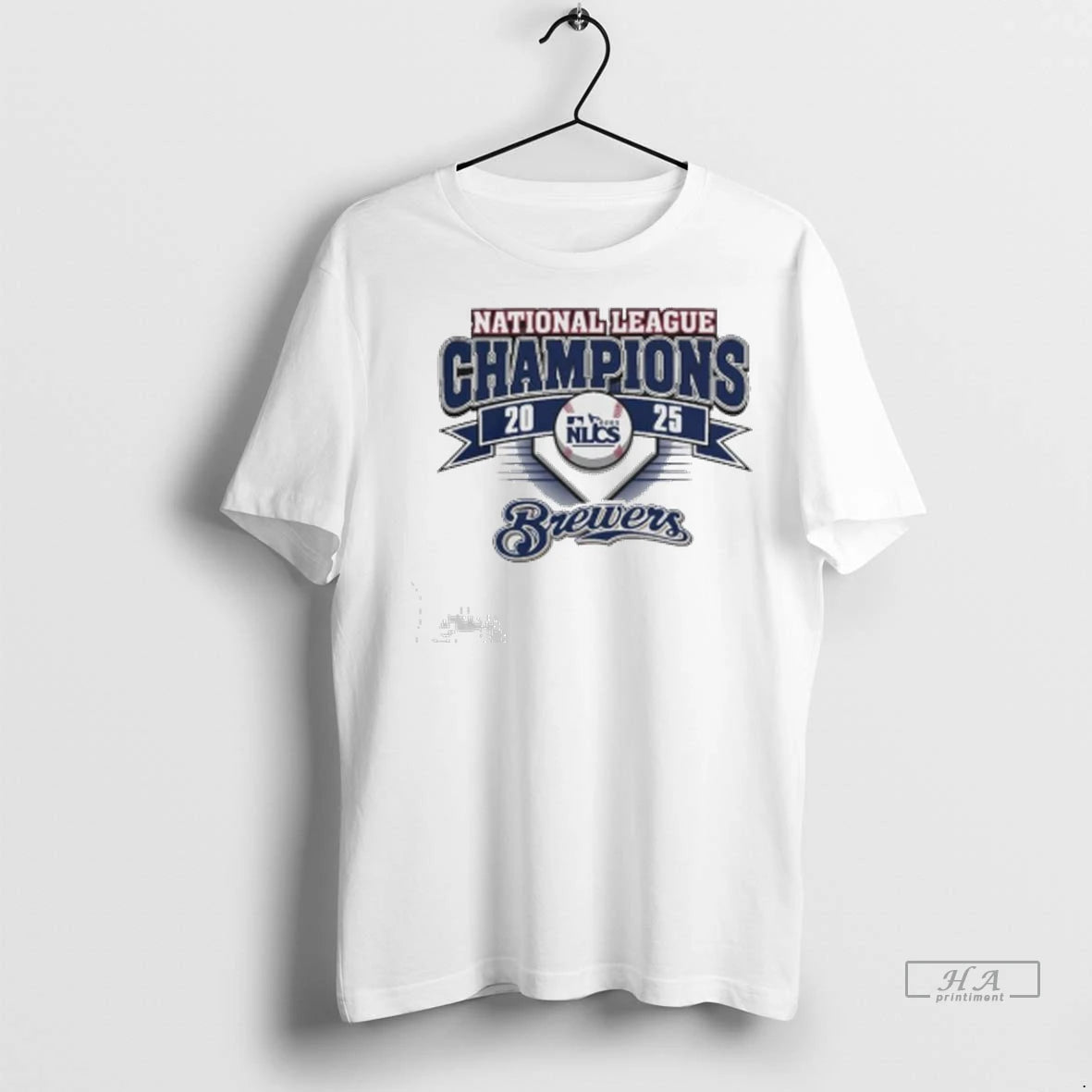 Official Milwaukee Brewers 2025 National League Champions Champions Ladies Tshirts Sweater
