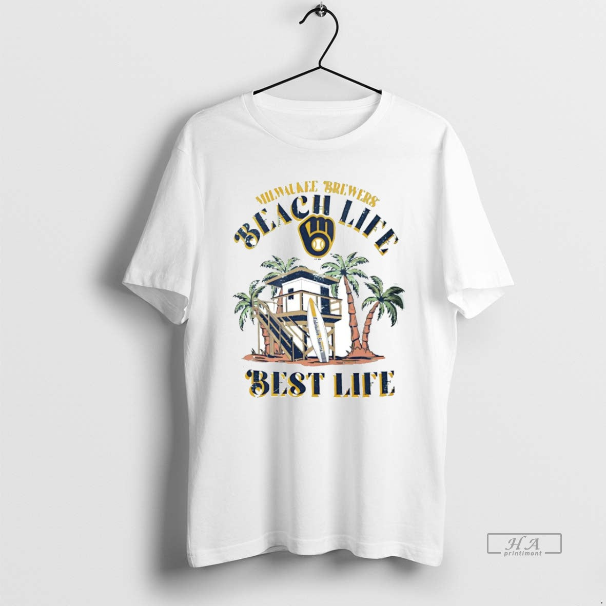 Official Milwaukee Brewers Beach Life Is The Best Life