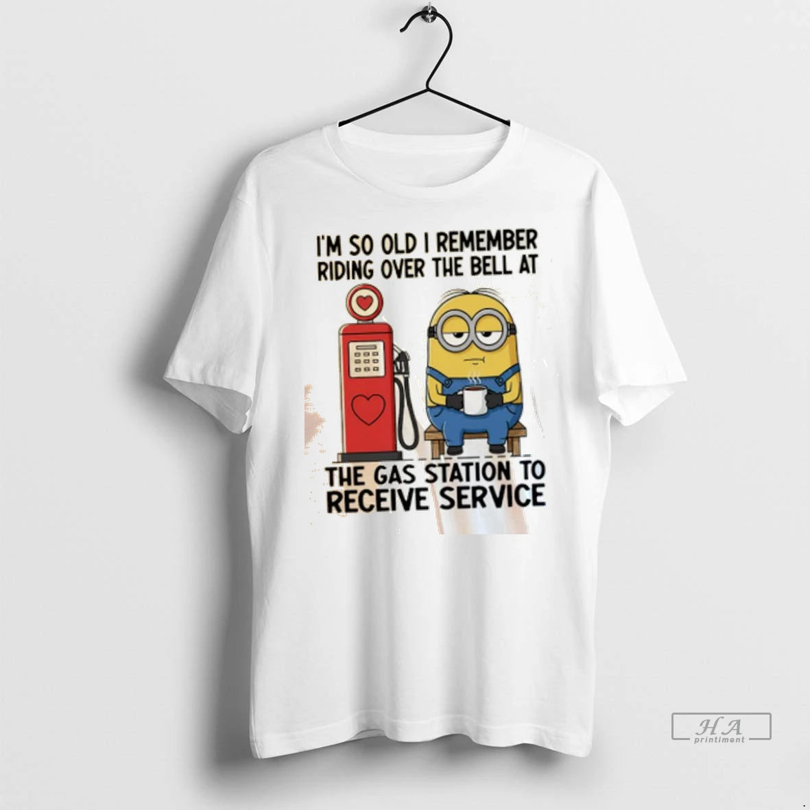 Official Minion And Coffee Im So Old I Remember Riding Over The Bell At The