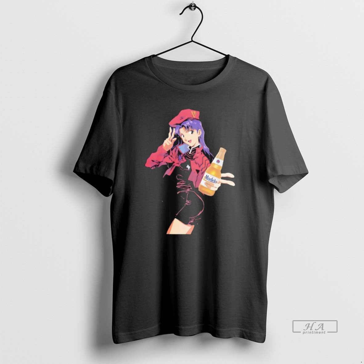 Official Misato Katsuragi X Modelo Beer Anime Series