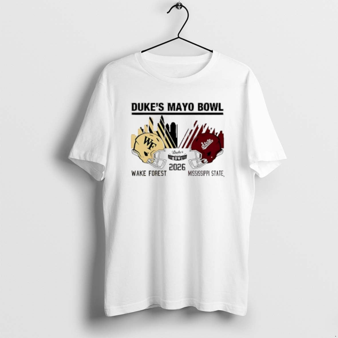 Official Mississippi State Vs Wake Forest 2026 Dukes Mayo Bowl Match Up
