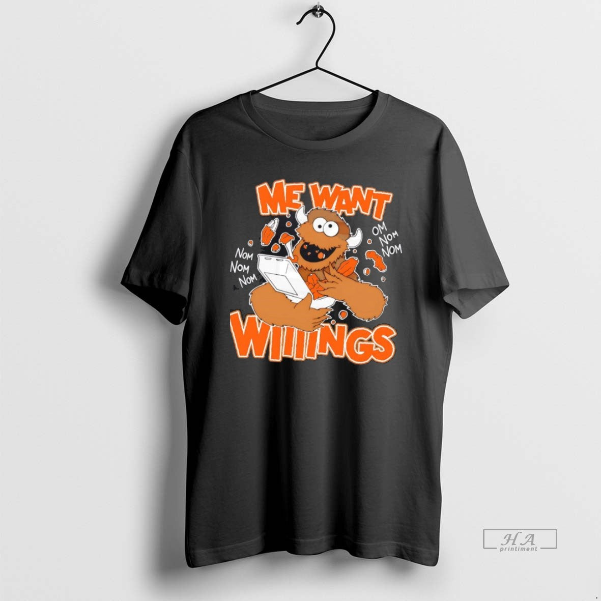 Official Monster Me Want Buffalo Wings